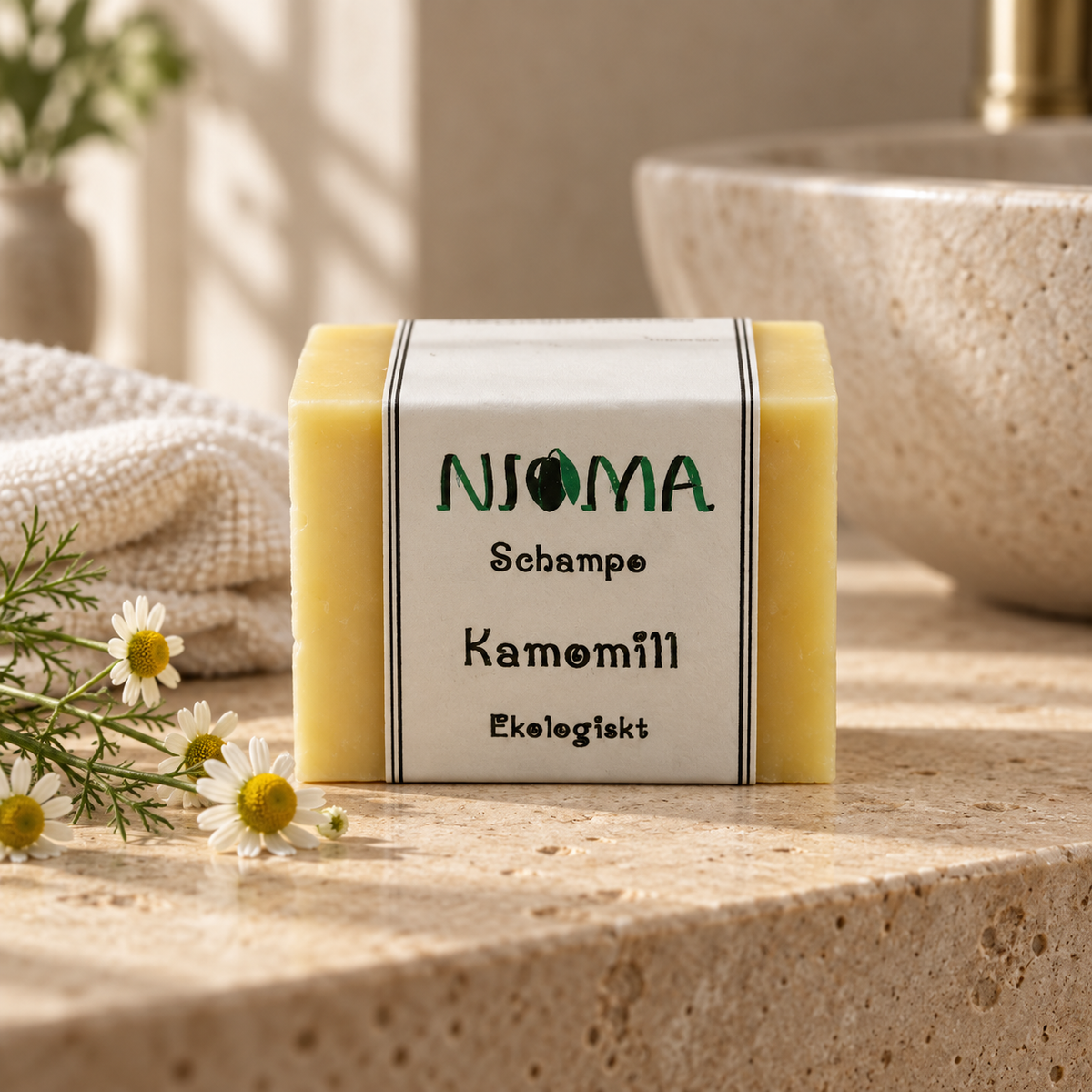 Ekologiskt Kamomillschampo – Nioma Schampobar