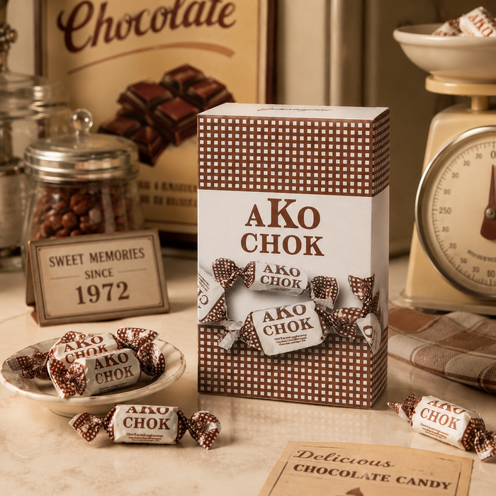 AKO Choklad i ask 70 g