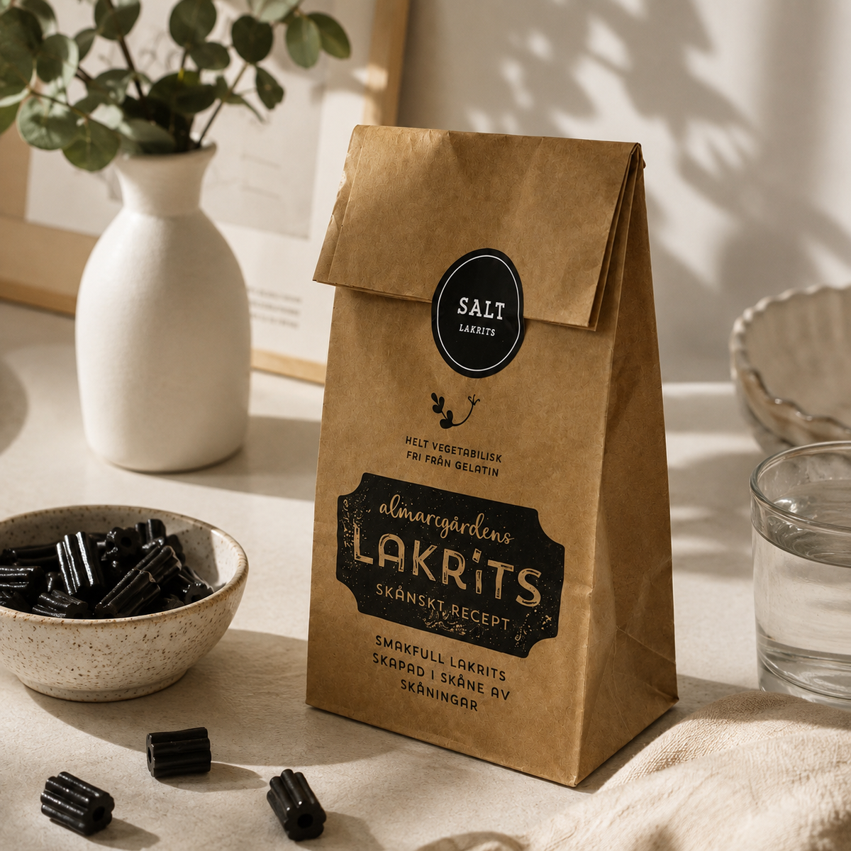 Almaregårdens Saltlakrits 150 g