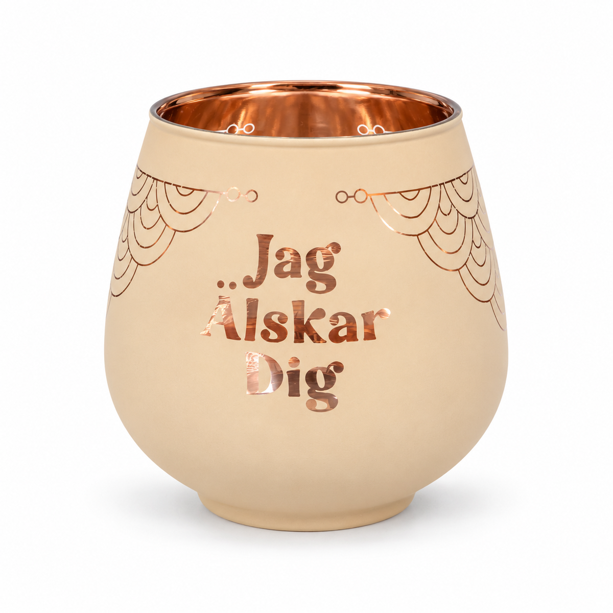 Mirror Candle Jag Älskar Dig