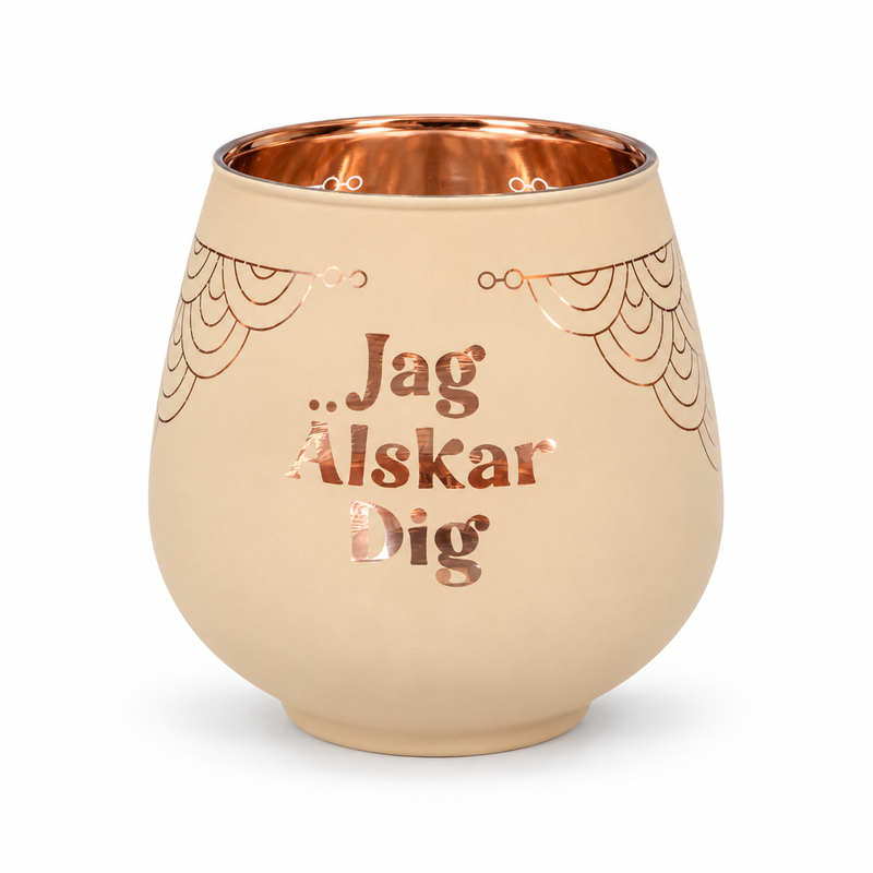 Mirror Candle Jag Älskar Dig