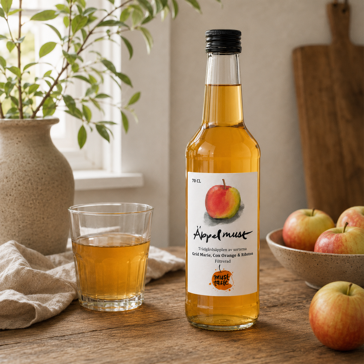 Äppelmust 70 cl lifestylebild