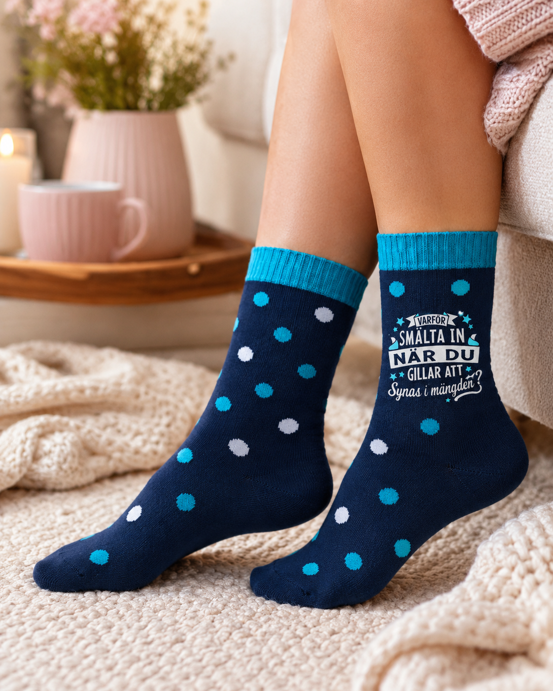 Bamboo Socks Varför smälta in – lifestylebild