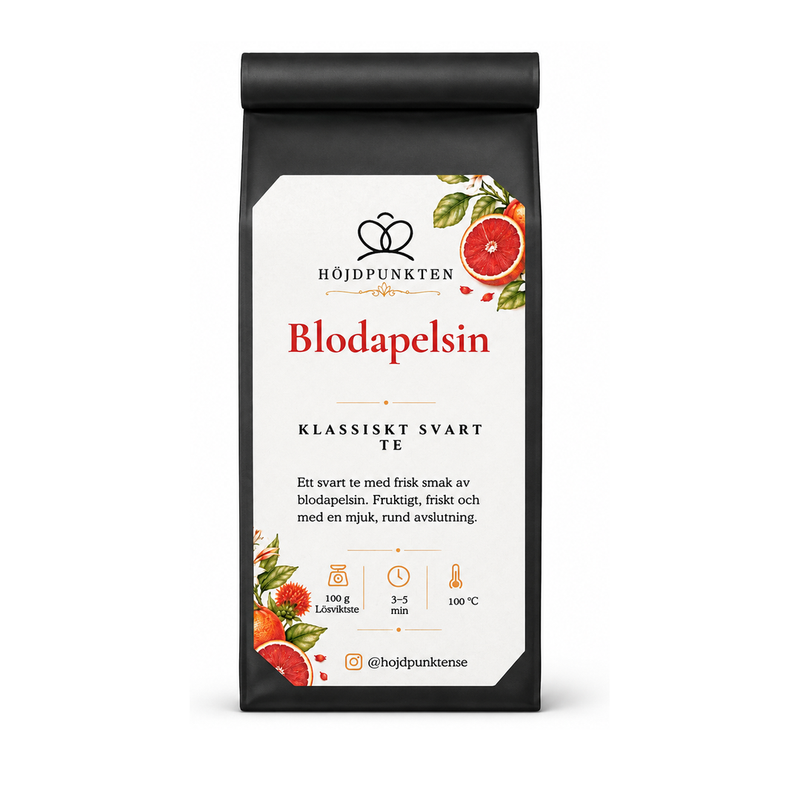 Blodapelsin – svart löste 100 g – produktbild