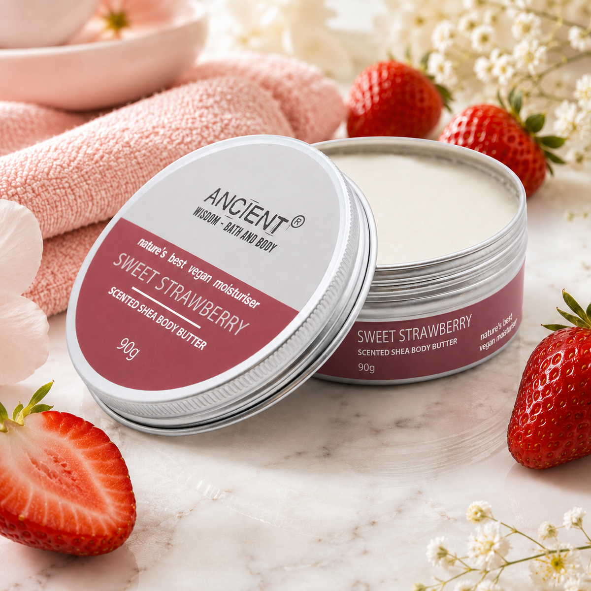 Sweet Strawberry Shea Body Butter 90 g