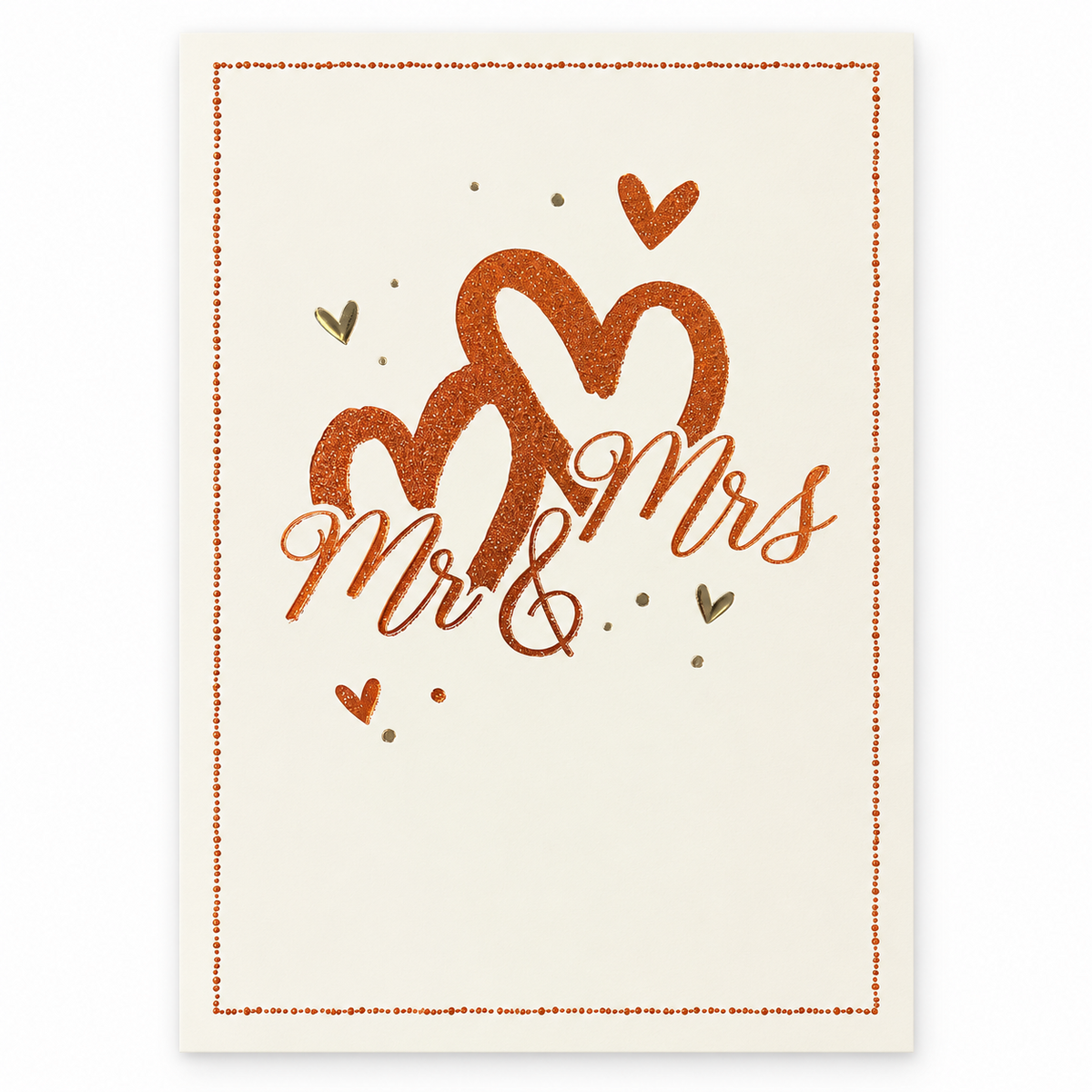 Bröllopskort Mr & Mrs – produktbild