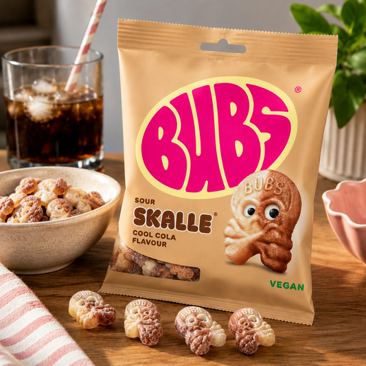 BUBS Cool Cola Skalle 155 g lifestylebild