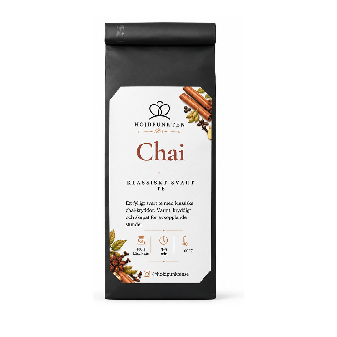 Chai – svart löste 100 g – produktbild