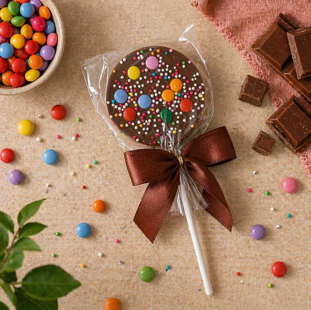 Chokladklubba Konfetti med färgglada chokladlinser och strössel