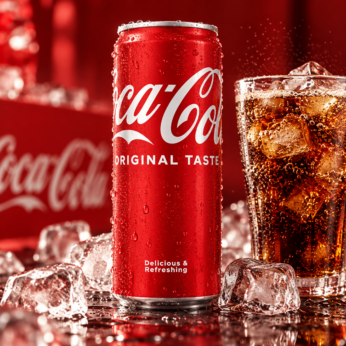 Coca-Cola Original Taste 33 cl – lifestylebild
