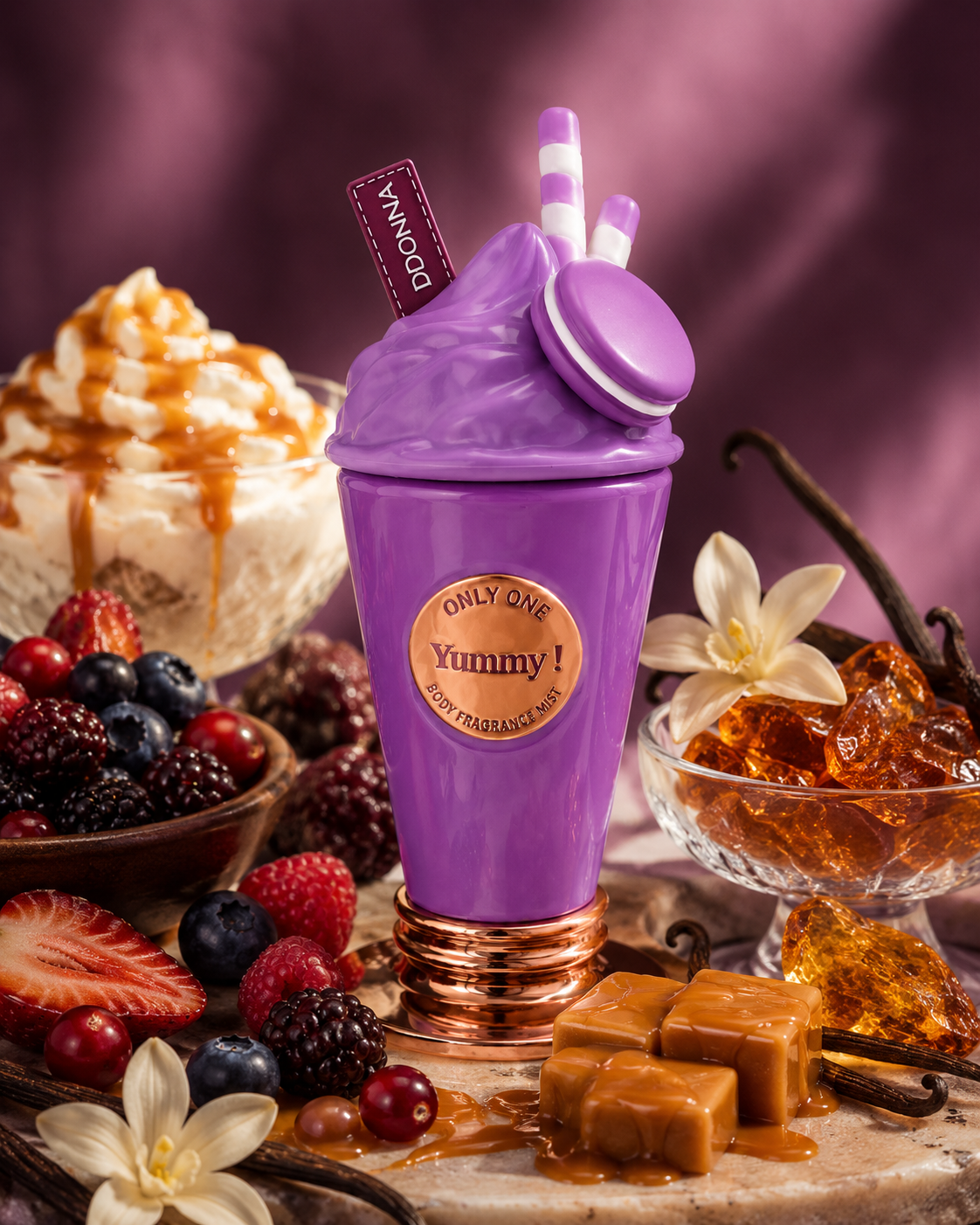 D'Donna Only One Yummy Body Fragrance Mist gourmand lifestylebild