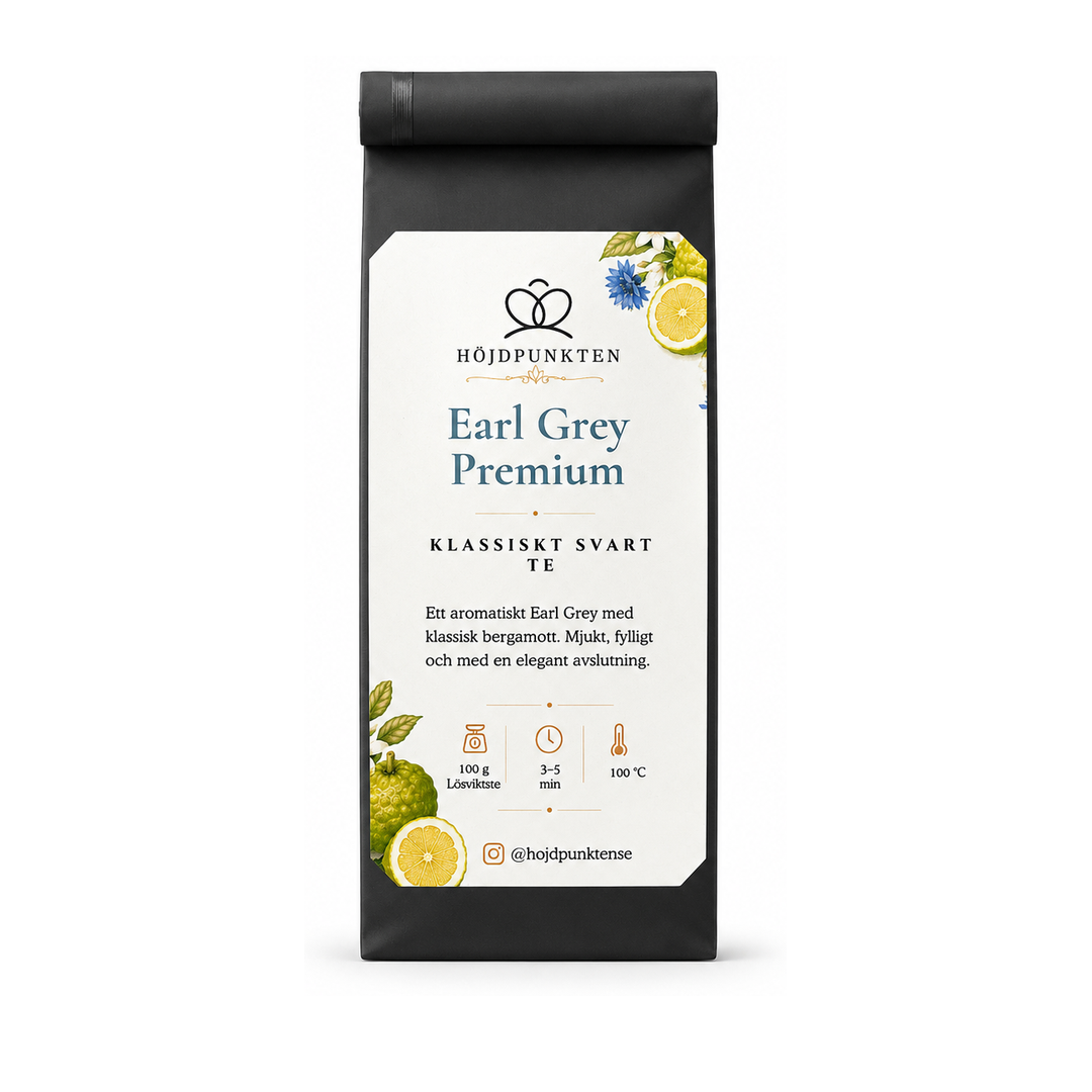 Earl Grey Premium – svart löste 100 g – produktbild