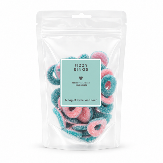 Fizzyringar 180 g
