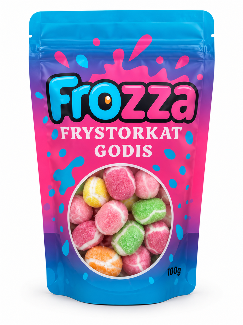 Frystorkat godis Frozza Fruktkastanjer 100 g