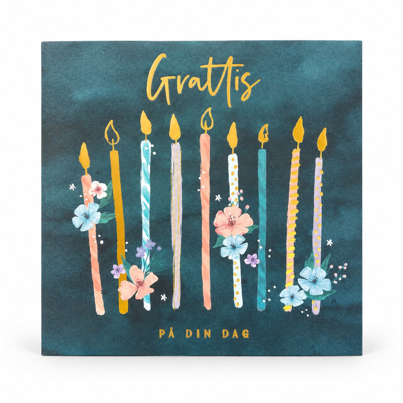 Gratulationskort Grattis på din dag – produktbild