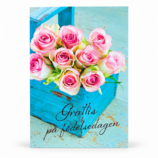 Gratulationskort – Grattis på födelsedagen, produktbild