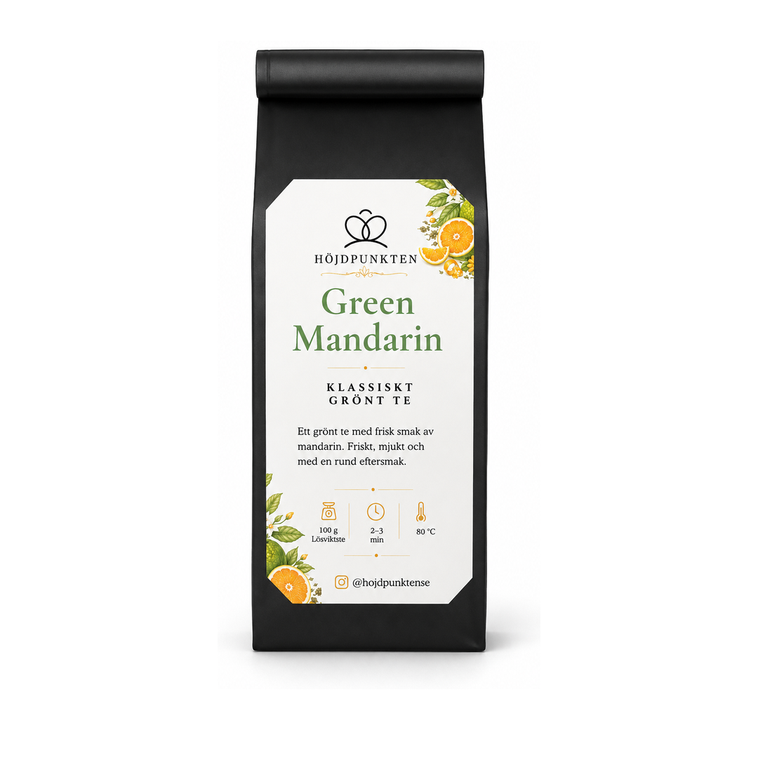 Green Mandarin – grönt löste med mandarin 100 g – produktbild