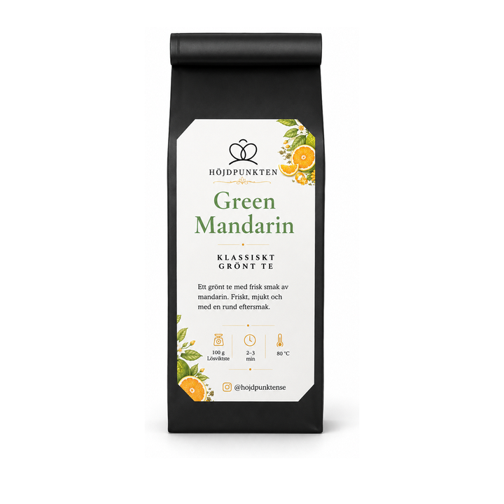 Green Mandarin – grönt löste med mandarin 100 g – produktbild