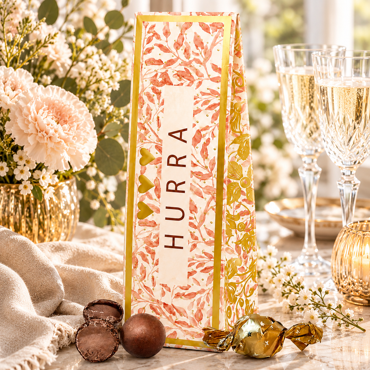 Klaras Chokladkort Hurra 40 g