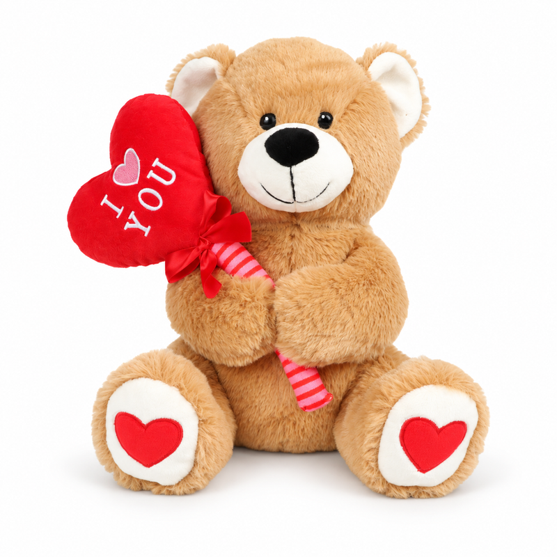 Nalle med I Love You Hjärta 20 cm