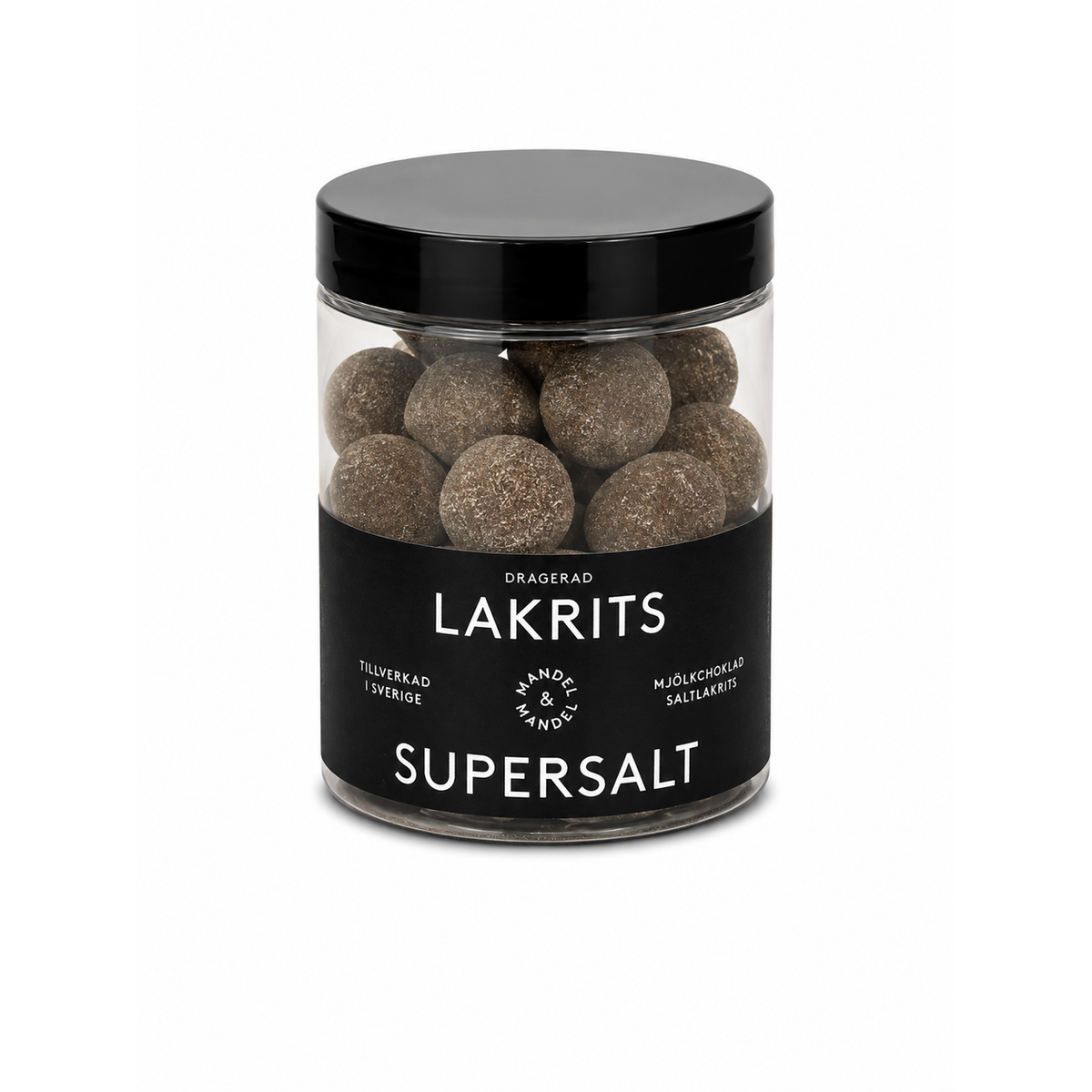 Supersalt 135 g Lakrits i mjölkchoklad produktbild