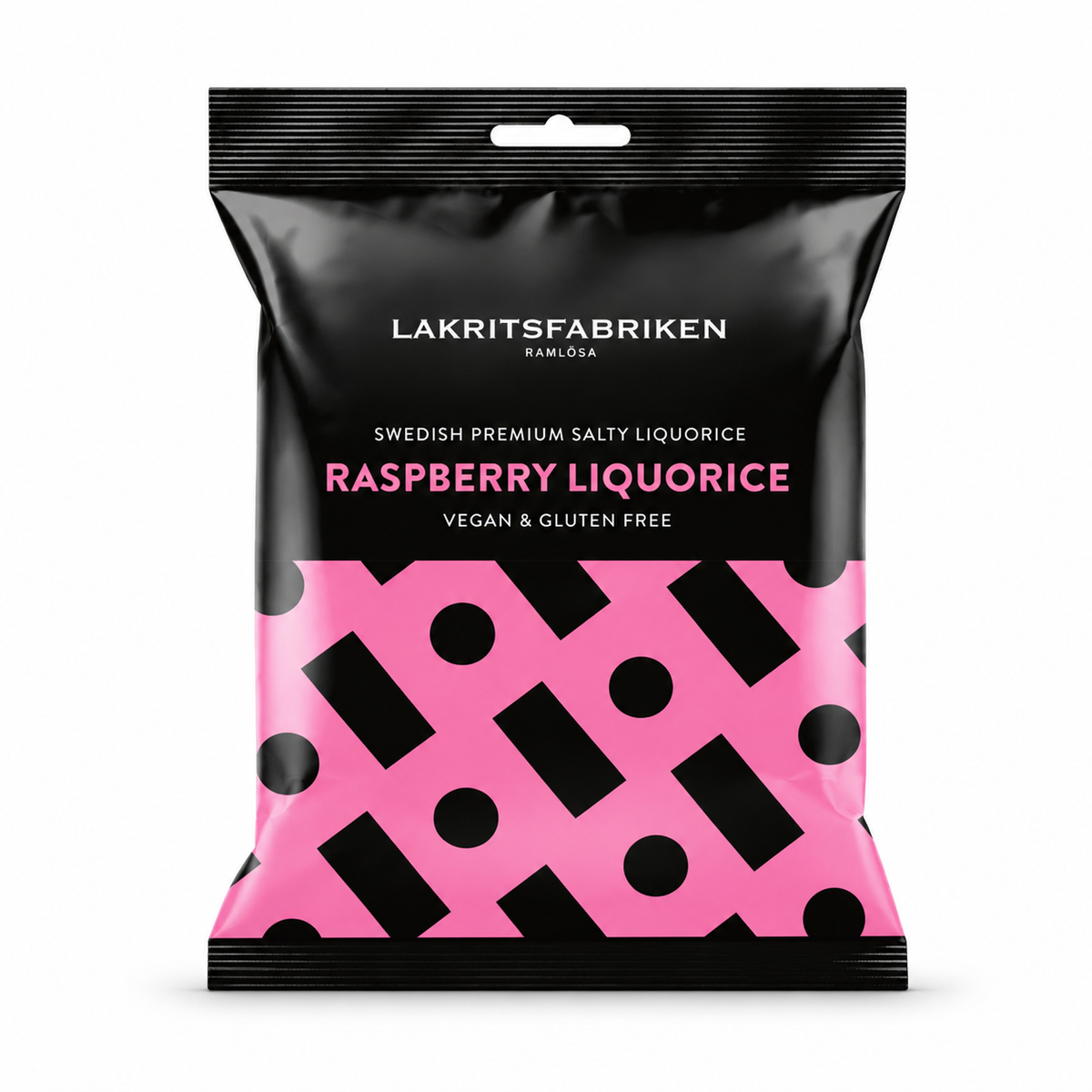 Lakritsfabriken Premium Liquorice Salty Raspberry 100 g