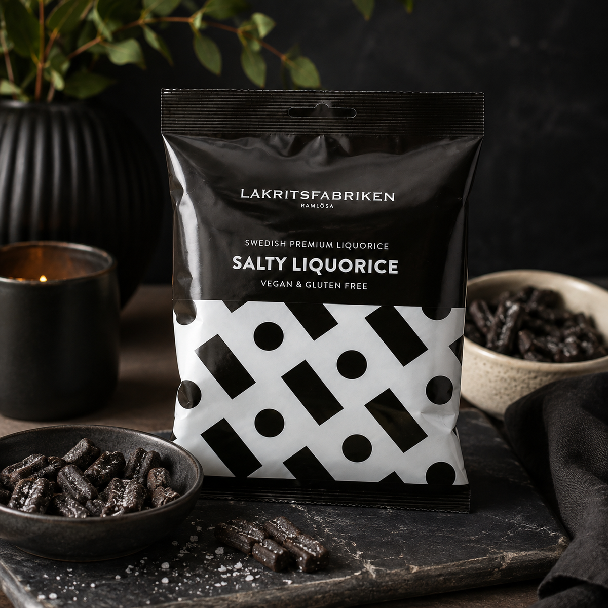Lakritsfabriken Premium Liquorice Salty 100 g