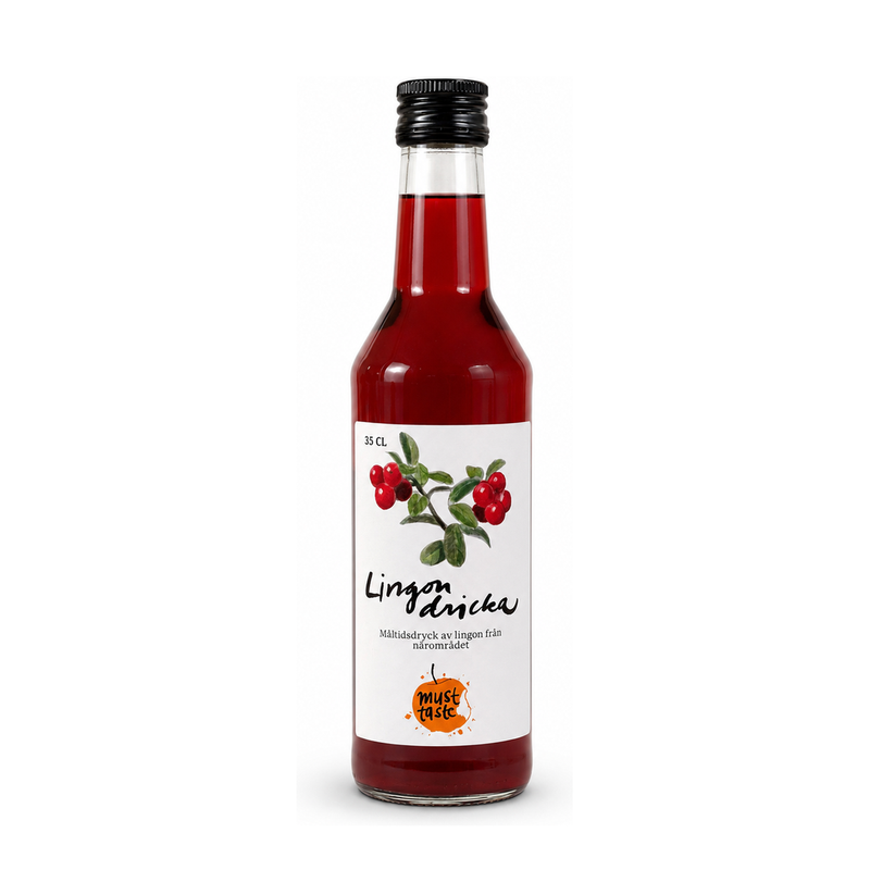 Lingondricka 35 cl produktbild