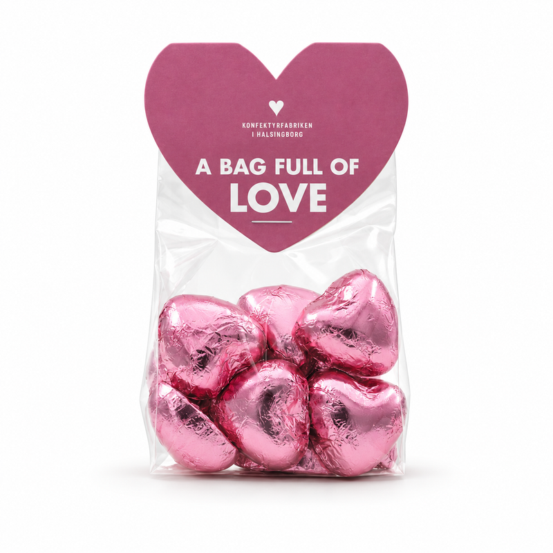 A Bag Full of Love Chokladhjärtan 100 g
