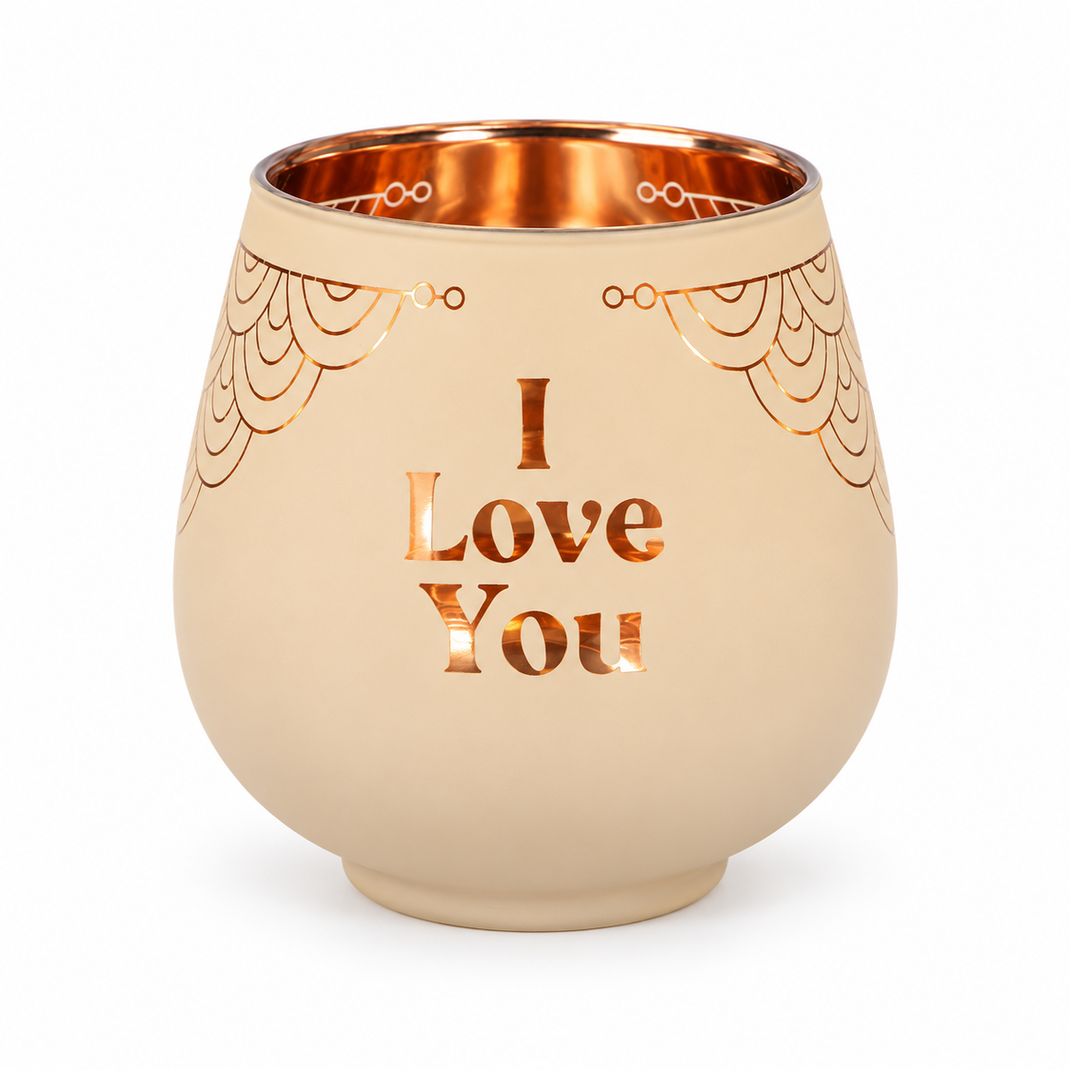 Mirror Candle I Love You