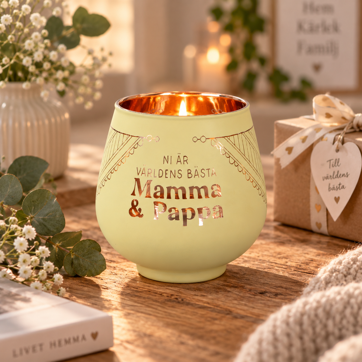 Mirror Candle – Mamma & Pappa