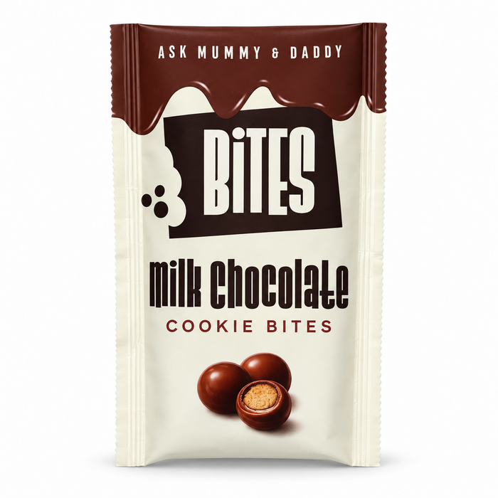Ask Mummy & Daddy Milk Chocolate Cookie Bites – produktbild
