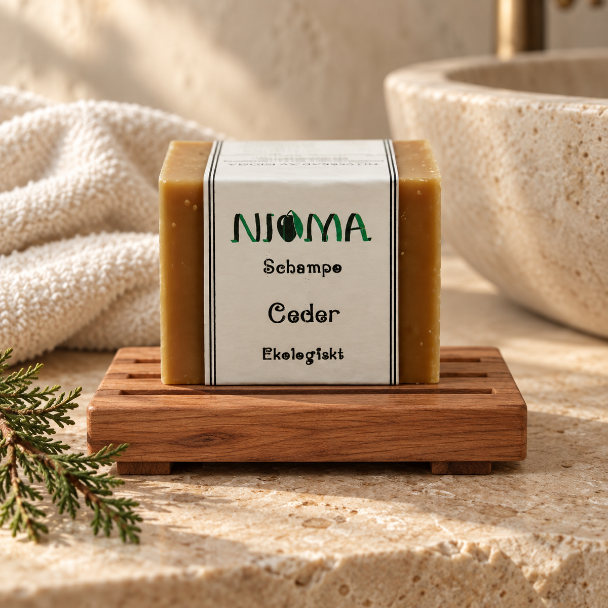 Ekologiskt Cederschampo – Nioma Schampobar