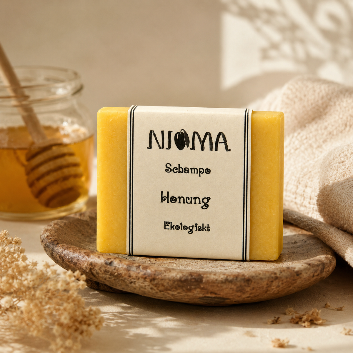 Nioma - Ekologiskt Honungsschampo