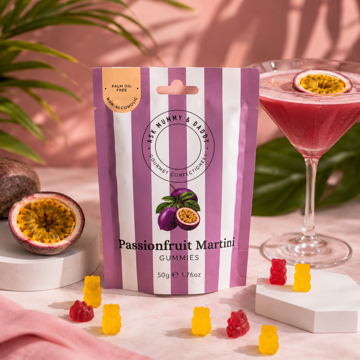 Passionfruit Martini Gummies 50 g – lifestylebild