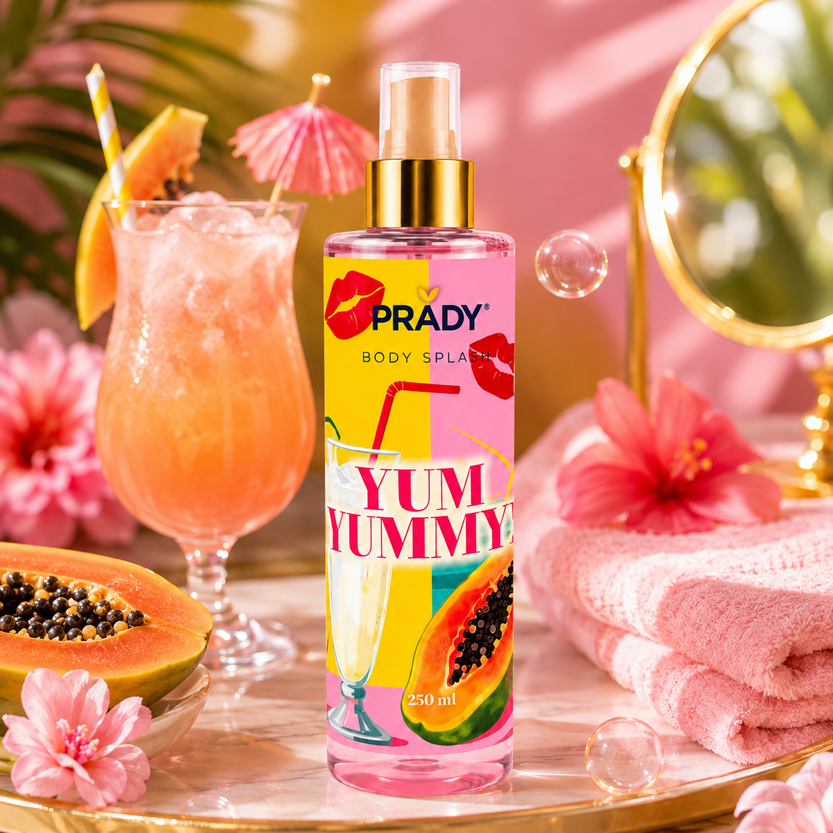 Prady Yum Yummy Body Splash 250 ml tropisk lifestylebild