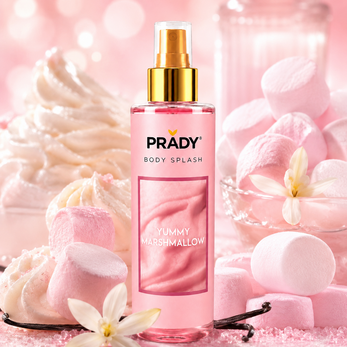 Prady Yummy Marshmallow Body Splash med marshmallow