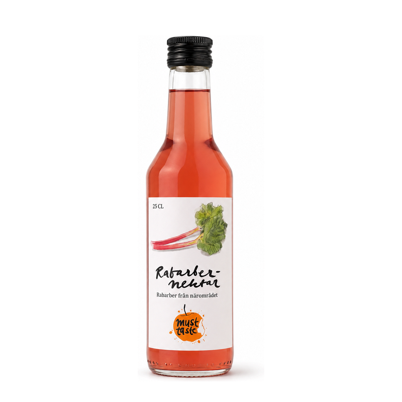 Rabarbernektar 35 cl produktbild