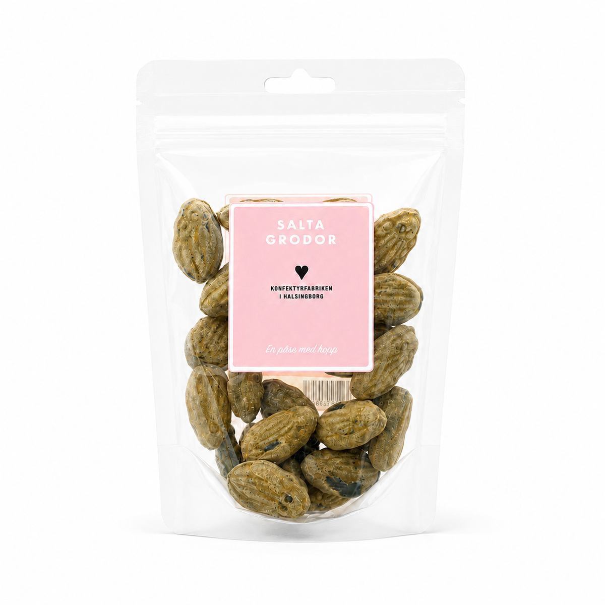 Salta Grodor Lakritskarameller 160 g