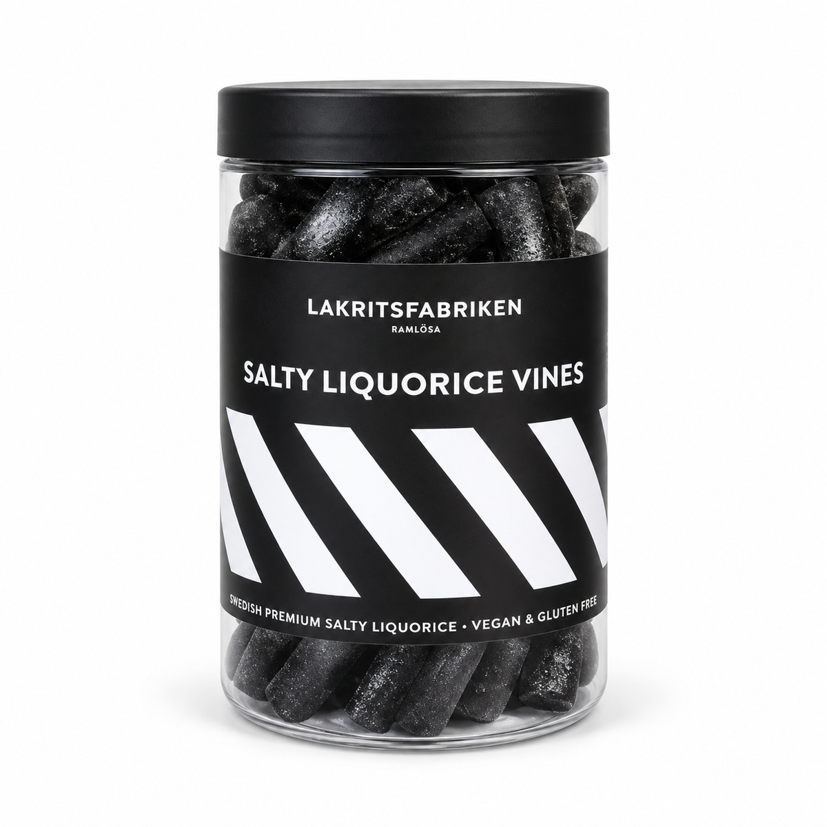 Lakritsfabriken Salty Liquorice Vines 300 g
