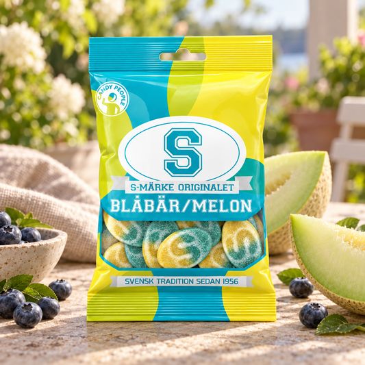 S-Märke Blåbär Melon 70 g