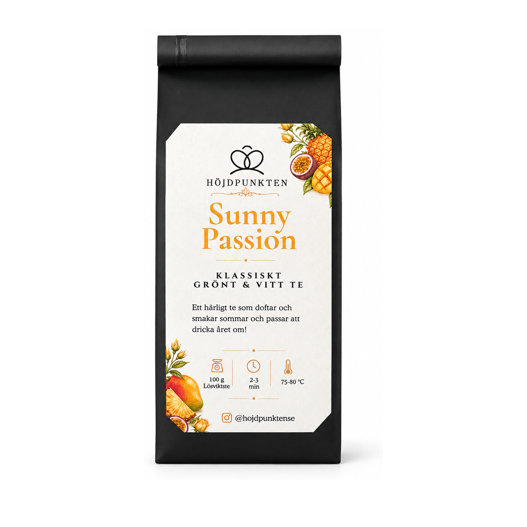 Sunny Passion – grönt & vitt löste 100 g – produktbild