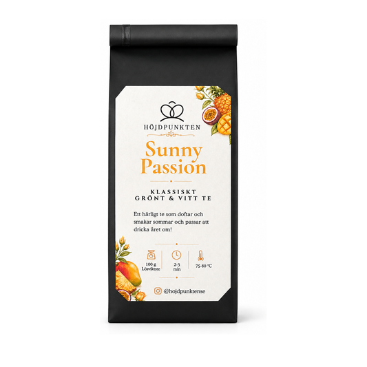 Sunny Passion – grönt & vitt löste 100 g – produktbild