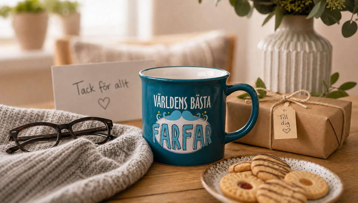 Mugg Världens bästa farfar - lifestylebild