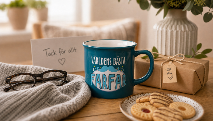 Mugg Världens bästa farfar - lifestylebild