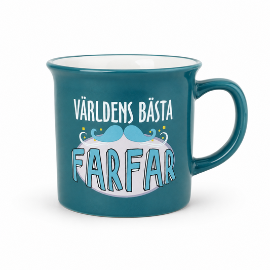 Mugg Världens bästa farfar - produktbild