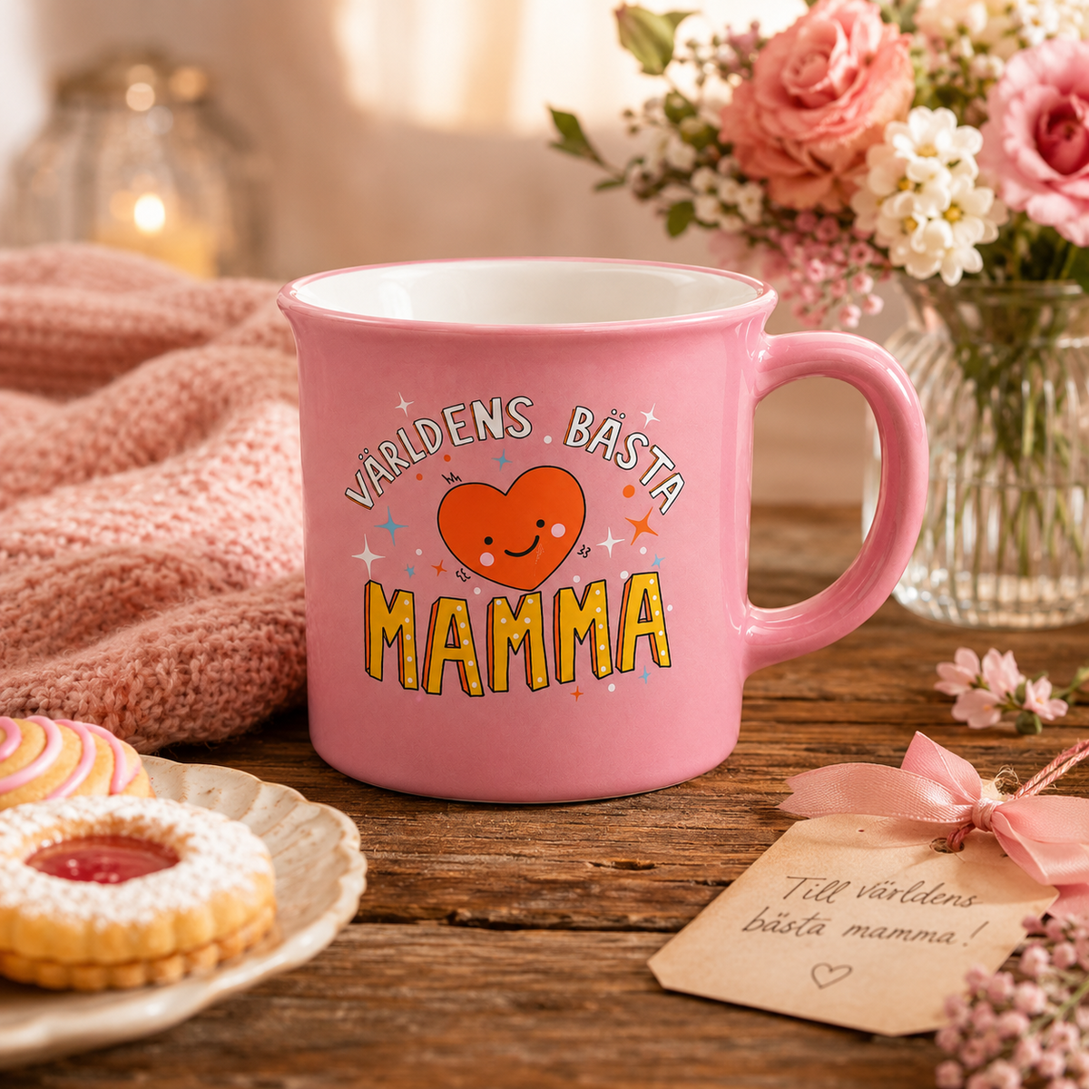 Mugg Världens bästa mamma - lifestylebild