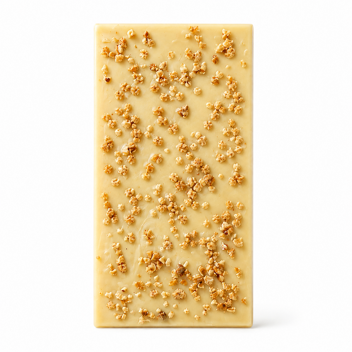 Vit choklad med krokant 70 g – produktbild